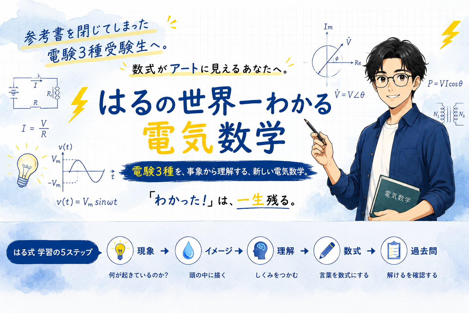 はるの世界一わかる電気数学