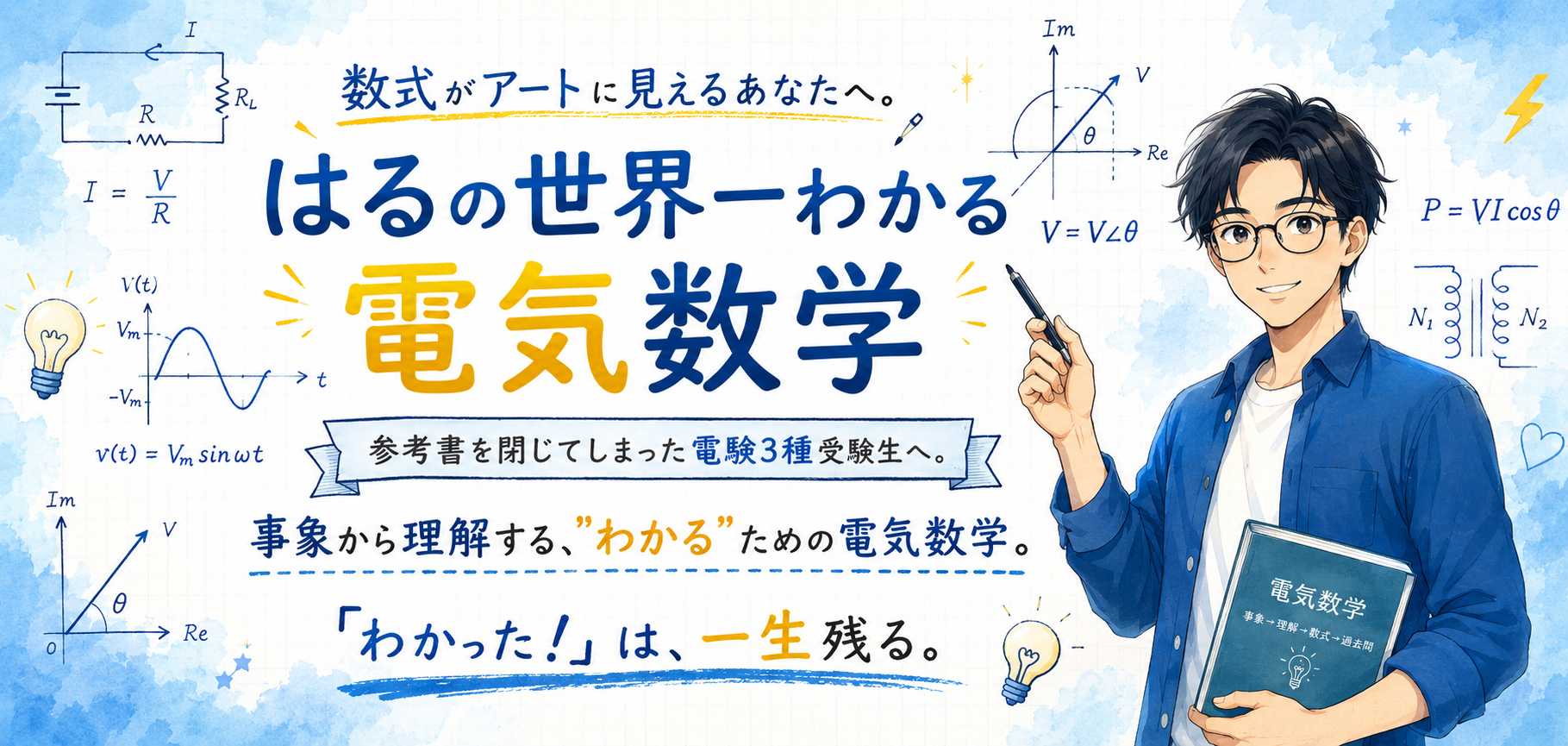 はるの世界一わかる電気数学